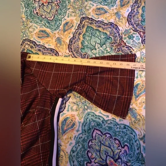 Red black 3/4 Sleeve 1x Ladies Dress (0005) - Picture 8 of 8